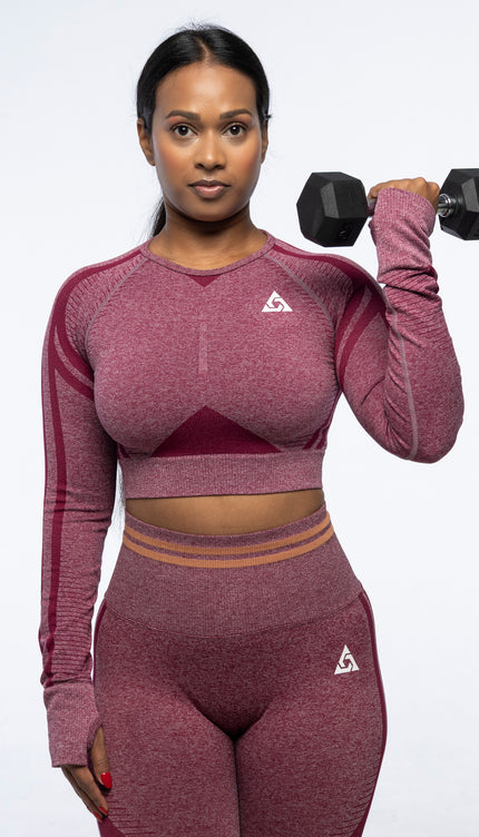 SEAMLESS T-SHIRT LONG SLEEVE ATHENA