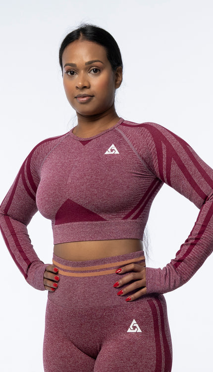 SEAMLESS T-SHIRT LONG SLEEVE ATHENA