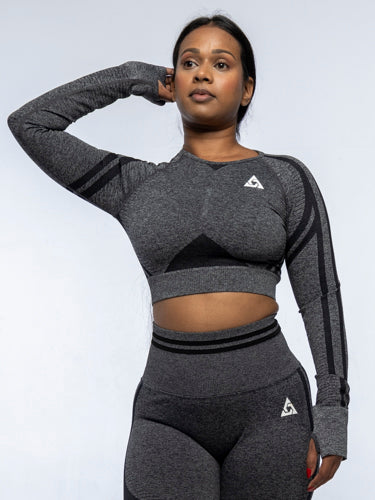 SEAMLESS T-SHIRT LONG SLEEVE ATHENA